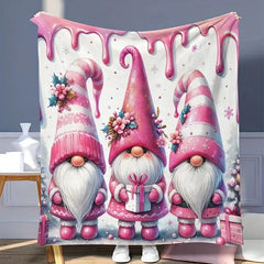 🔥Țesătură de flanel cu imprimeu artistic și model în carouri (70 cm x 100 cm)