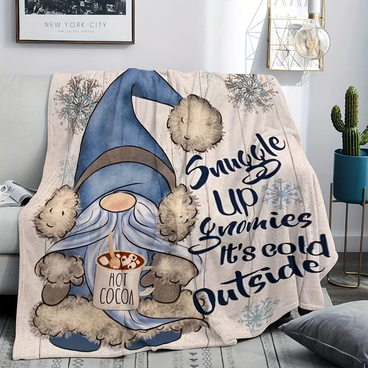 🔥Țesătură de flanel cu imprimeu artistic și model în carouri (70 cm x 100 cm)