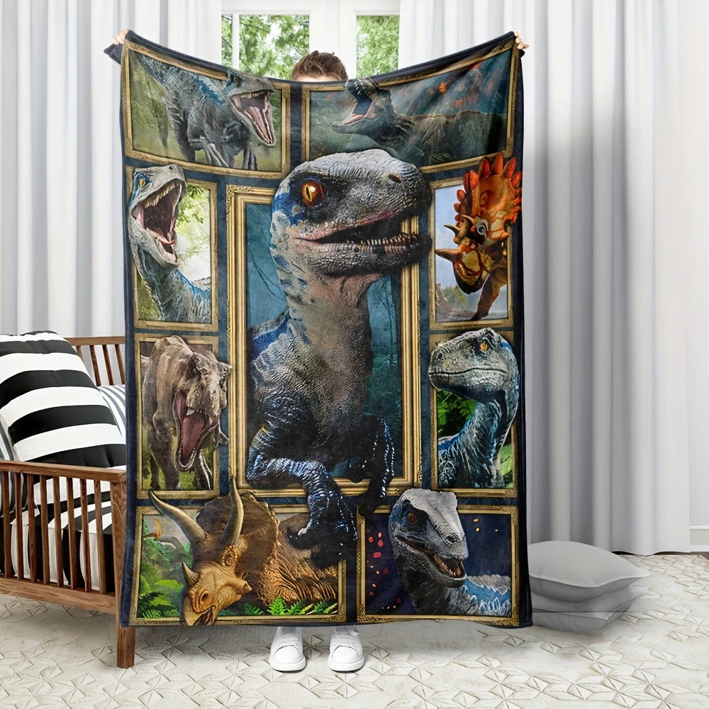 🔥Țesătură de flanel cu imprimeu artistic și model în carouri (70 cm x 100 cm)