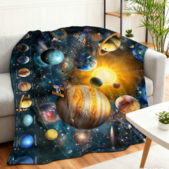 🔥Țesătură de flanel cu imprimeu artistic și model în carouri (70 cm x 100 cm)