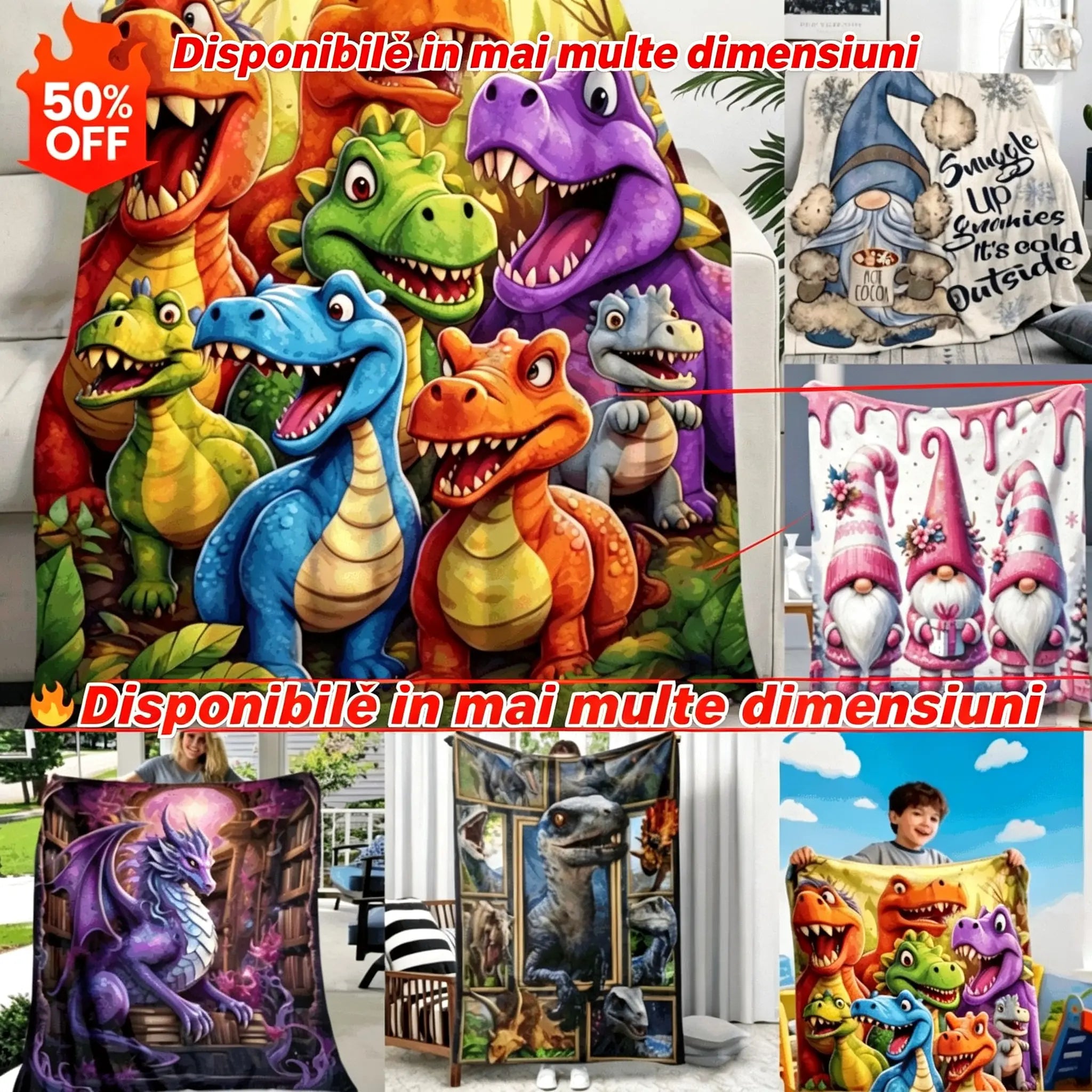 🔥Țesătură de flanel cu imprimeu artistic și model în carouri (70 cm x 100 cm)